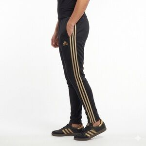 Adidas Mens Sz XL  Soccer Training Jogger Track Pant Black READ